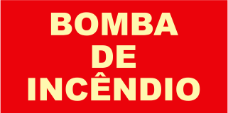 Placa Bomba de Incêndio – DBI