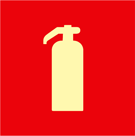 Placa Extintor de Incêndio – E5