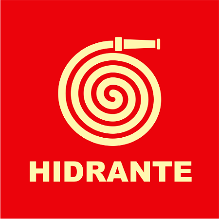 Placa Abrigo de Mangueira e Hidrante – E7 MH