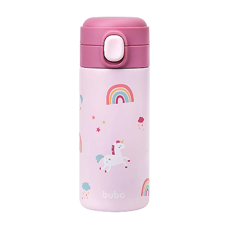 Buba Garrafinha Térmica Parede Dupla Magic Unicórnio