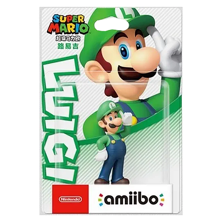 Nintendo Amiibo Luigi Super Mario Bros