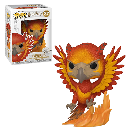 Funko Pop Fawkes 87 Fênix Harry Potter