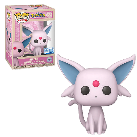 Funko Pop Espeon 884 Versão Exclusiva Soft Color Pokémon
