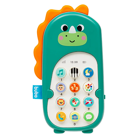 Buba Phone Bilíngue Celular Infantil Dino