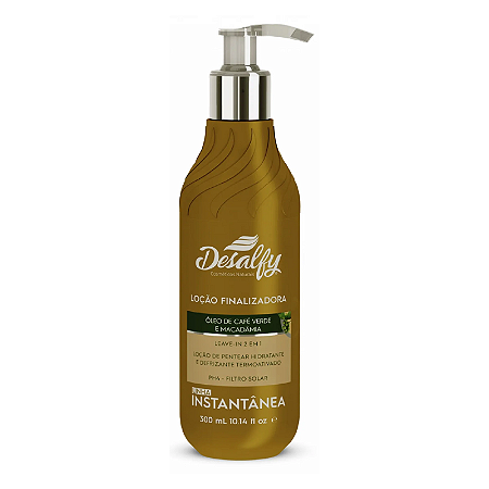 Desalfy Loção Leave-In Linha Instantânea Óleo Café Verde 300ml