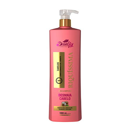 Desalfy Shampoo Riquíssima Óleo de Côco 1L