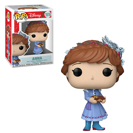 Funko Pop Anna 1616 Holiday Natal Frozen Disney