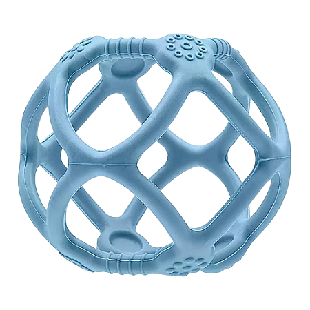 Buba Mordedor Bola Sensorial em Silicone Azul