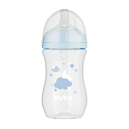Buba Mamadeira Easy Flow Anticólica Nuvem Azul 270ml