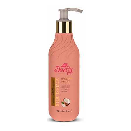 Desalfy Loção de Pentear Linha Riquíssima Óleo de Côco 300ml