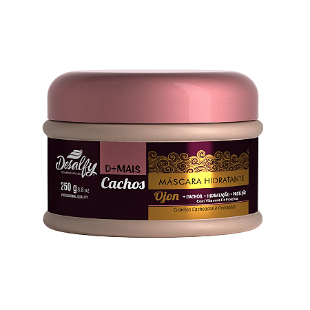 Desalfy Máscara Hidratante Linha D+ Mais Cachos 250g