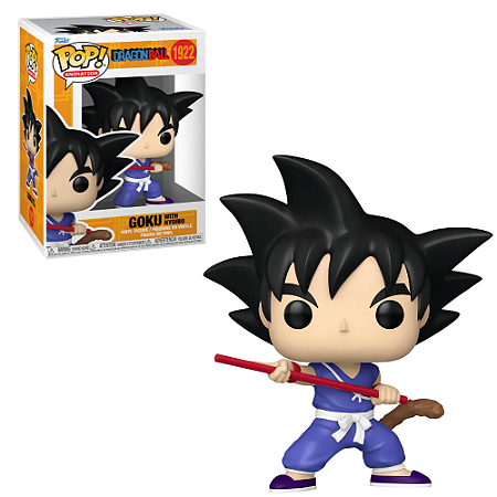 Funko Pop Goku with Nyoibo 1922 com Bastão Dragon Ball