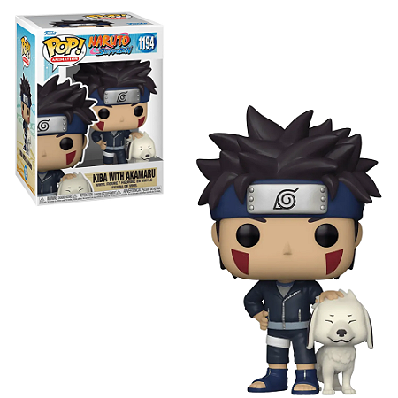 Funko Pop Kiba with Akamaru 1194 Naruto Shippuden