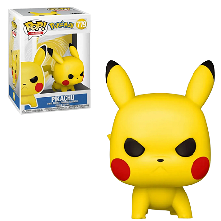 Funko Pop Pikachu 779 em Ataque Pokémon