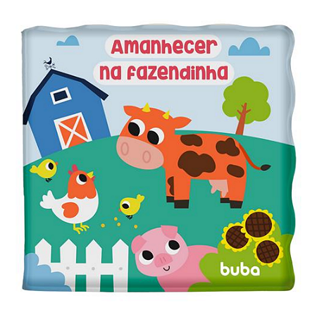 Buba Livrinho de Banho Impermeável Amanhecer na Fazendinha