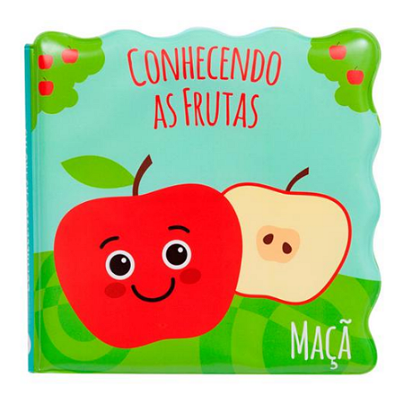 Buba Livrinho de Banho Impermeável Conhecendo as Frutas