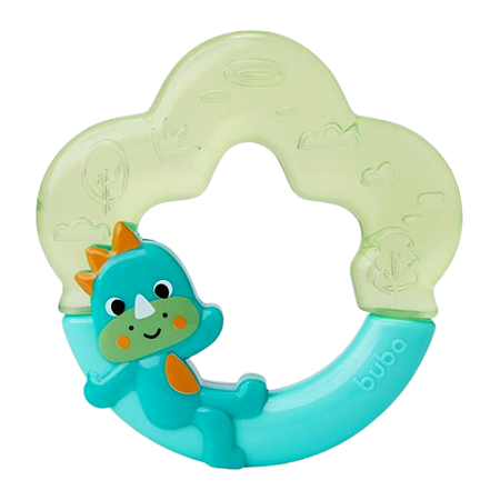 Buba Mordedor com Água Sensorial Gengiva Buba Zoo Dino