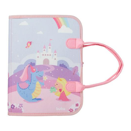 Buba Livro Maleta Atividades Sensoriais Infantil Princesa