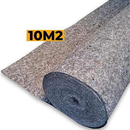 Manta Geotêxtil Para Drenagem e Jardinagem - 10m2 - 4,34 X 2,30m