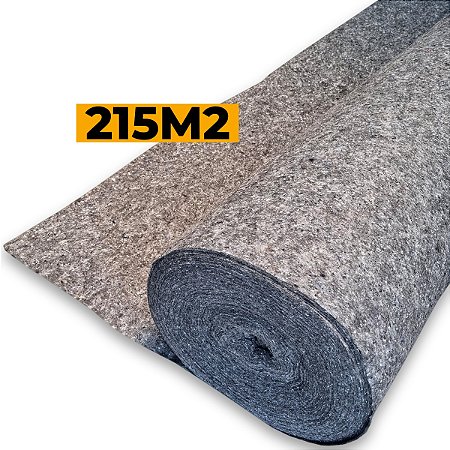 Manta Geotêxtil Para Drenagem e Jardinagem - 2,15 X 100 - 215m2