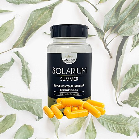 Suplemento Alimentar Solarium Summer Betacaroteno - 60cap