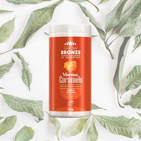 Parafina Morena Caramelo Ativador e Acelerador Dupla textura 900gr