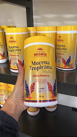 ATIVA MORENA TROPICANA SHOW BRONZE 900g