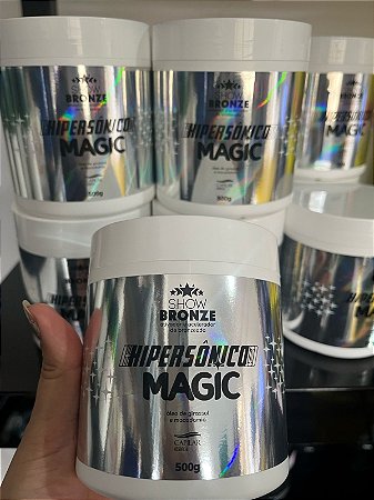 HIPERSÔNICO MAGIC ACELERADOR DE BRONZEADO SHOW BRONZE 500g