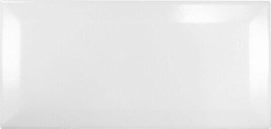 Pastilhas Cerâmicas White 10X20 cm - Caixa C/ 1,38m²