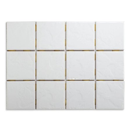 Pastilhas Cerâmicas Alaska 10X10 cm - Caixa C/ 1,95m²