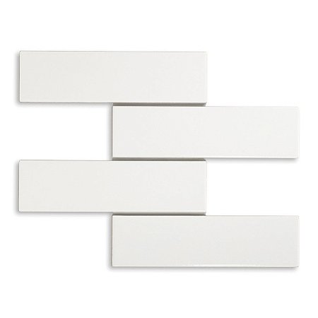 Pastilhas Cerâmicas Bianco 07X26 cm - Caixa C/ 0,92m²