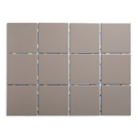 Pastilhas Cerâmicas Cataño Claro 10X10 cm - Caixa C/ 1,95m²