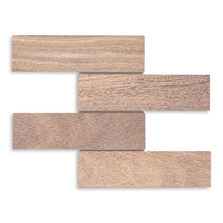 Pastilhas Cerâmicas Legno 07X26 cm - Caixa C/ 0,92m²