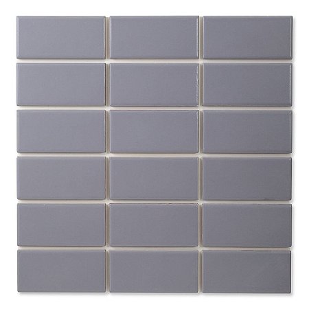 Pastilhas Cerâmicas Plomo 05X10 cm - Caixa C/ 1,5m²