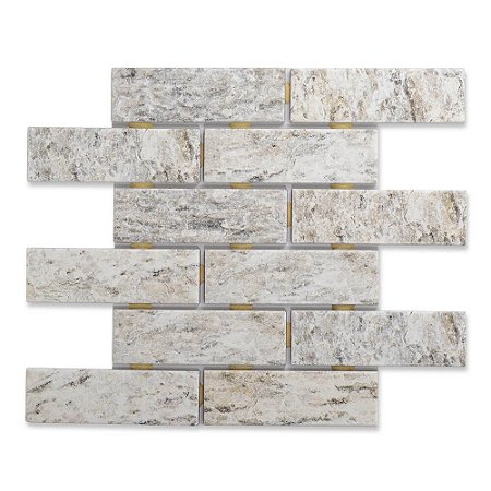 Pastilhas Cerâmicas Roccia 05X15 cm - Caixa C/ 1,42m²
