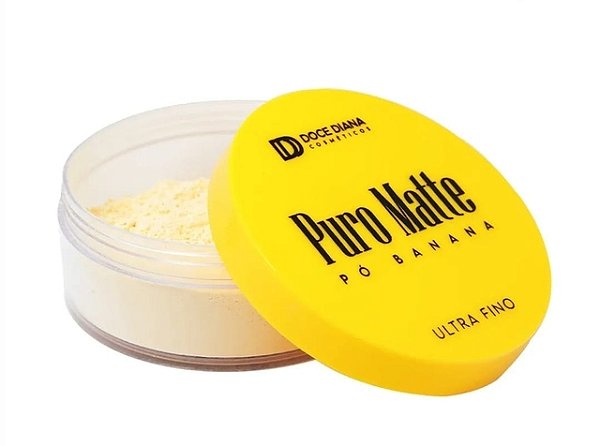 Pó Banana Puro Matte Ultra Fino - Doce Diana