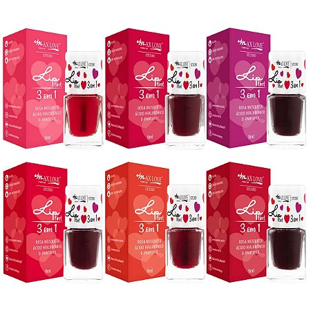 Lip Tint 3 em 1 - Max Love