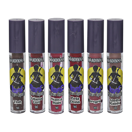 Batom Liquido Matte Wandinha - Safira