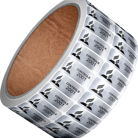 250 Etiqueta de Patrimônio Controle de Bens