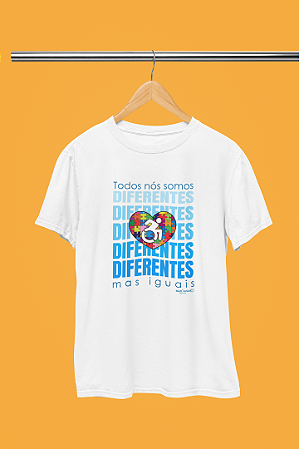 Camisa Todos Nós somos diferentes