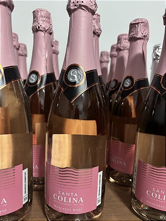Espumante Santa Colina Rosé moscatel