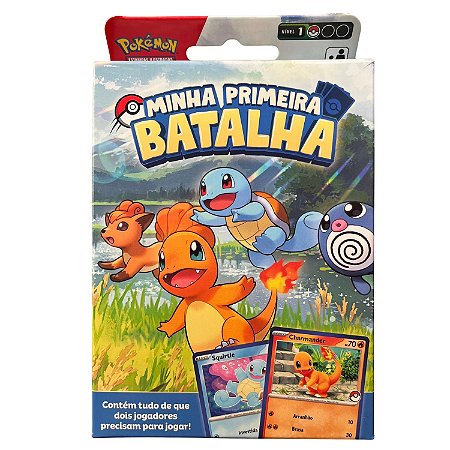 Deck Pokémon Minha Primeira Batalha Charmander e Squirtle