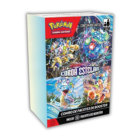 Combo de Pacotes de Booster EV7 Coroa Estelar
