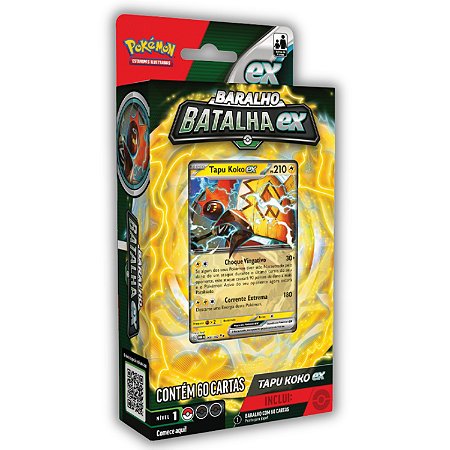 Deck Baralho de Batalha ex Tapu Koko ex