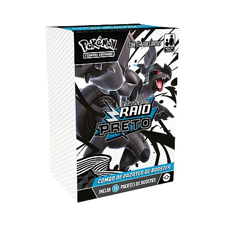 Combo de Pacotes de Booster EV 10.5 Raio Preto