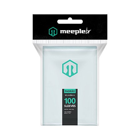 Sleeves Padrão MeepleBR