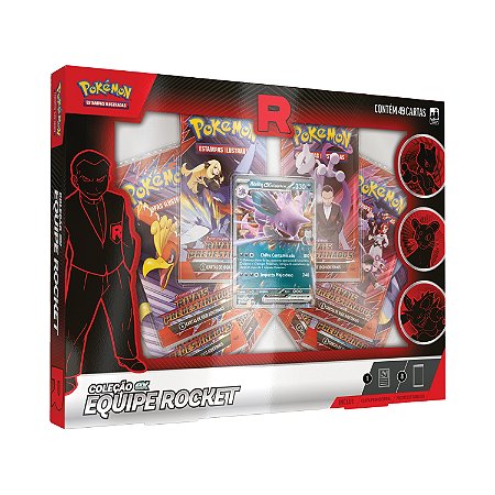 Box Coleção ex Equipe Rocket