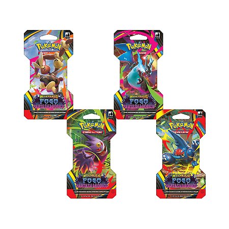 Blister Unitário ME02 Fogo Fantasmagórico Pokémon TCG