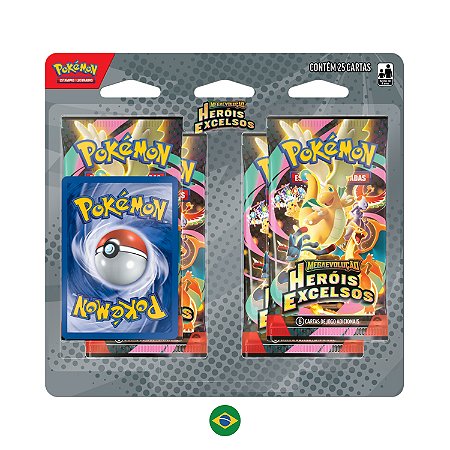 Blister Quádruplo ME02.5 Heróis Excelsos (Pt-Br)