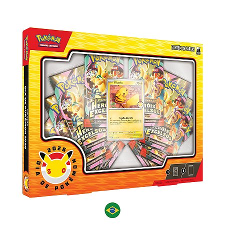 Box Coleção Dia de Pokémon 2026 (Pt-Br)